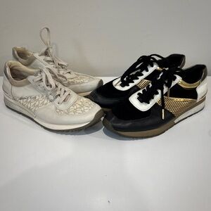 Lot Of 2 Michael Kors Allie Trainers Womens Size 9.5M
